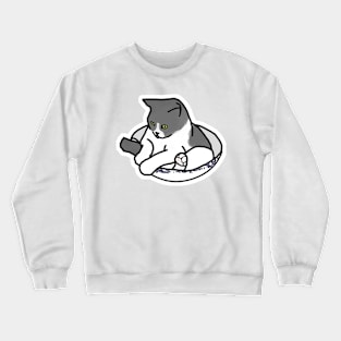 Bowl Cat Crewneck Sweatshirt